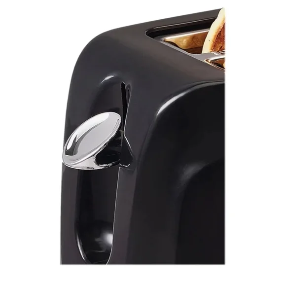 Sleek Black Kitchen Toaster with Modern Design - Picture 6 of 8